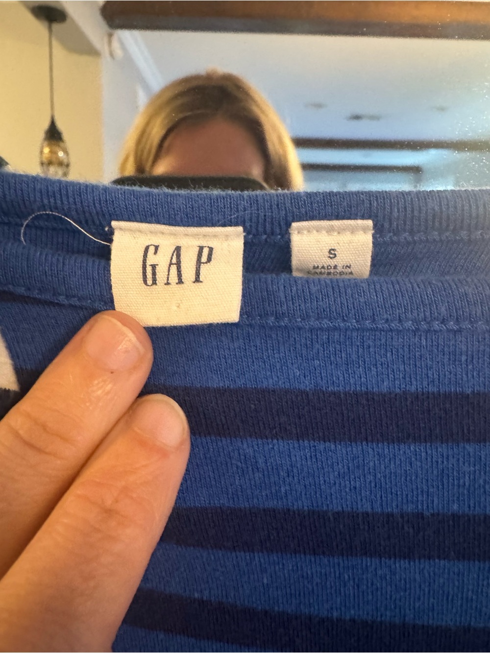 Vineyard Vines and Gap Striped Boatneck Knit Dresses - Picture 3 of 3